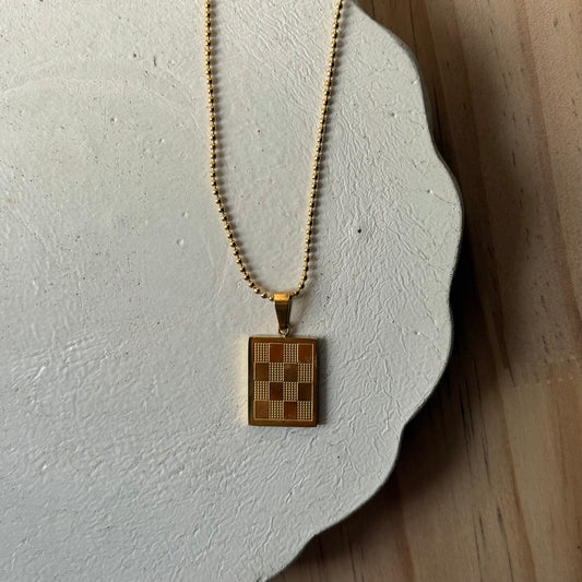 Check Mate Necklace