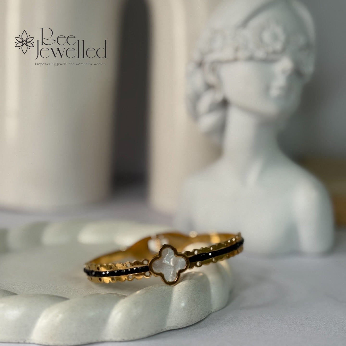 Statement Clover Bracelet