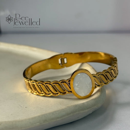 Sapphire Kada Bracelet